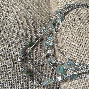 Vintage aventurine necklace